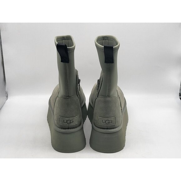 UGG Classic Dipper Platform Green Boots Womens 1144031 Size 9 - Picture 6 of 9